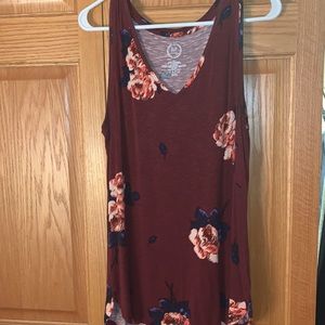 Maurices Tank Top Floral